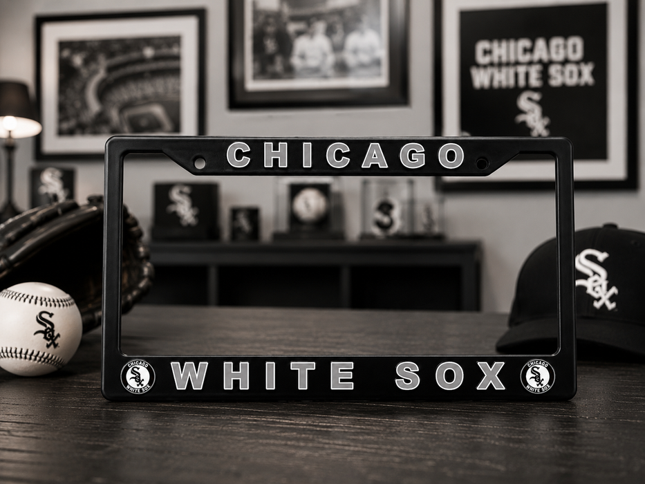 Chicago White Sox License Plate Frame Cover