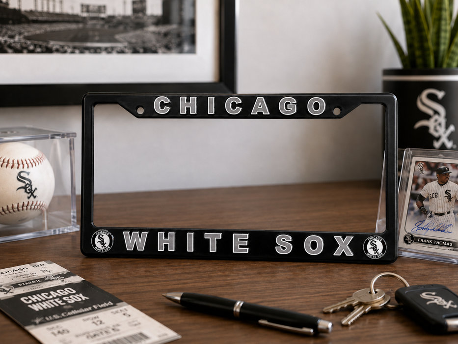 Chicago White Sox License Plate Frame Cover