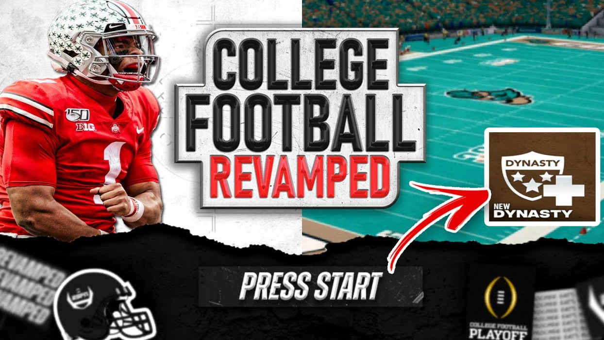 College Football Revamped v20.1 + CFP Utility Tool For NCAA Football 14 - Playstation 3