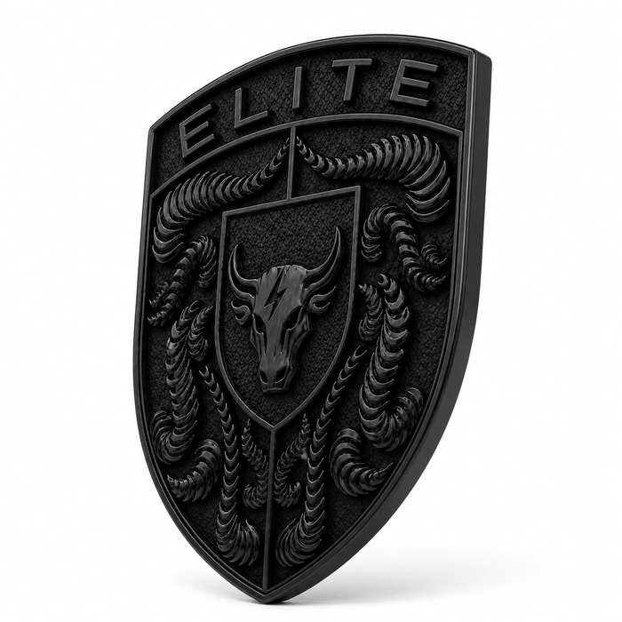 Elite Blackout Emblem for Porsche Vehicles by EliteAuto3K