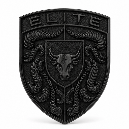 Elite Blackout Emblem for Porsche Vehicles by EliteAuto3K