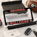 Georgia Bulldogs License Plate Frame – Black UGA Car Tag Cover