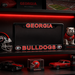 Georgia Bulldogs License Plate Frame – Black UGA Car Tag Cover