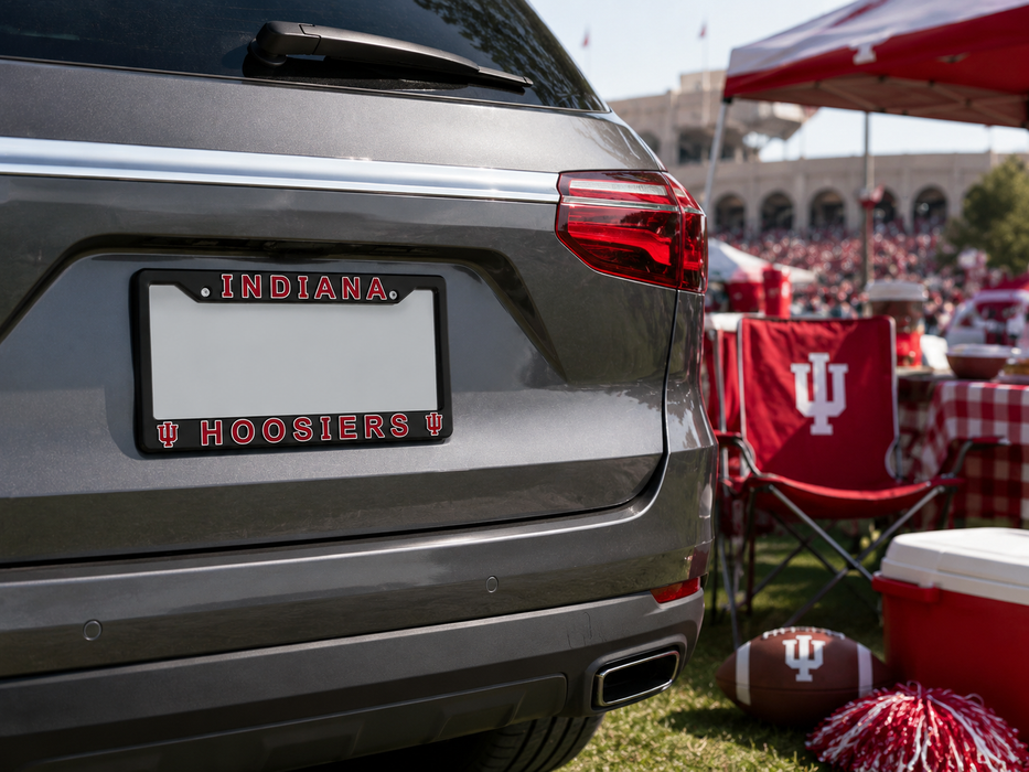 Indiana Hoosiers License Plate Frame Cover