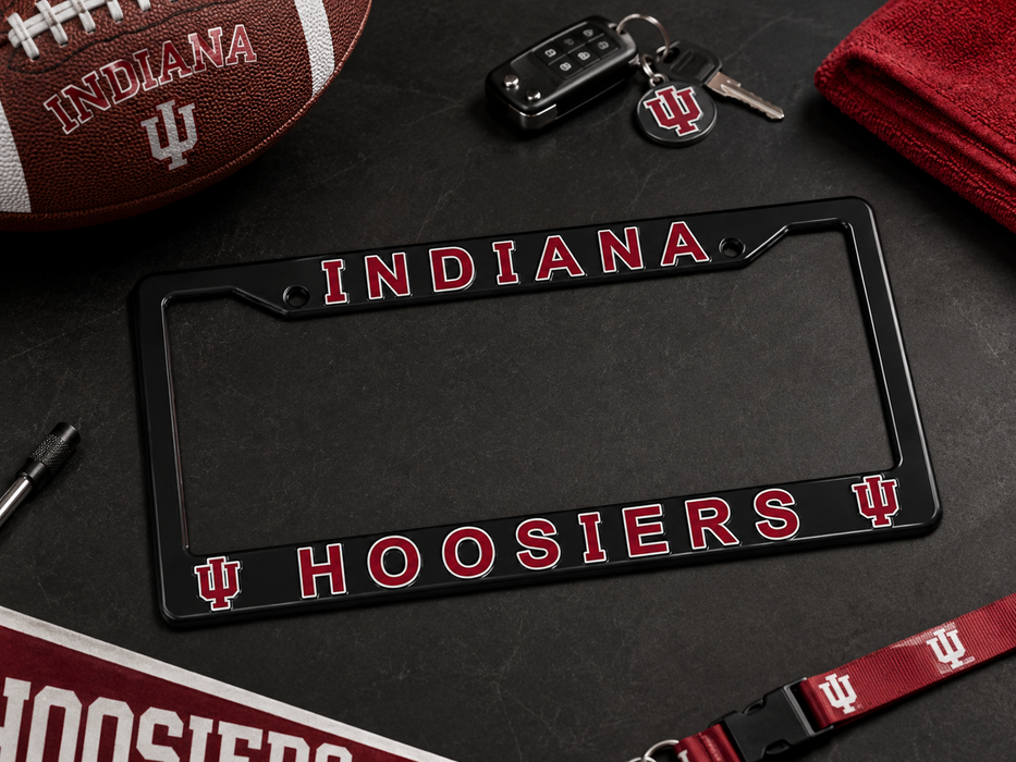 Indiana Hoosiers License Plate Frame Cover