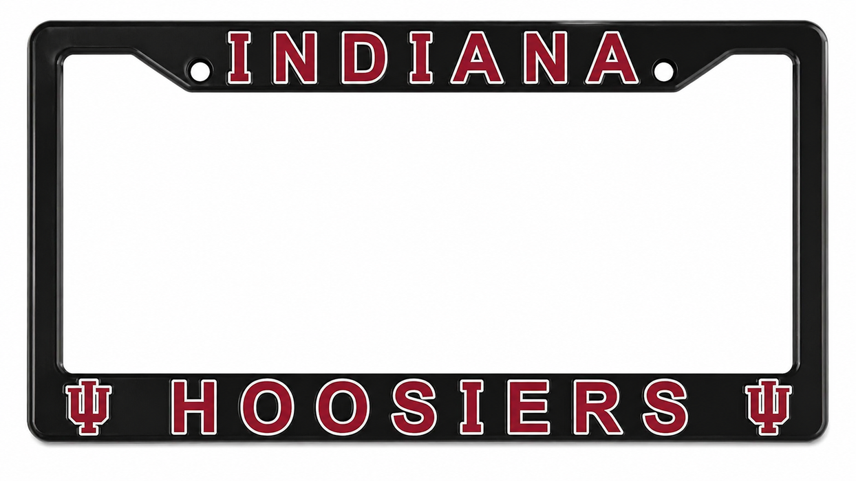 Indiana Hoosiers License Plate Frame Cover