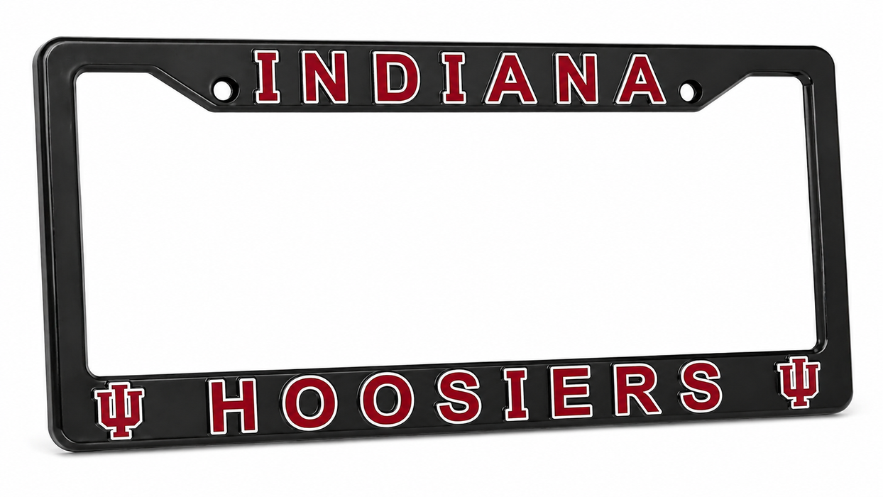 Indiana Hoosiers License Plate Frame Cover