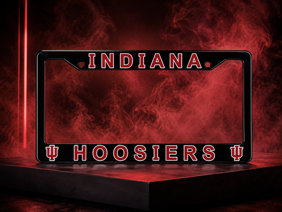 Indiana Hoosiers License Plate Frame Cover