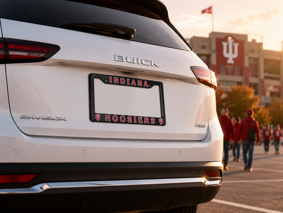 Indiana Hoosiers License Plate Frame Cover