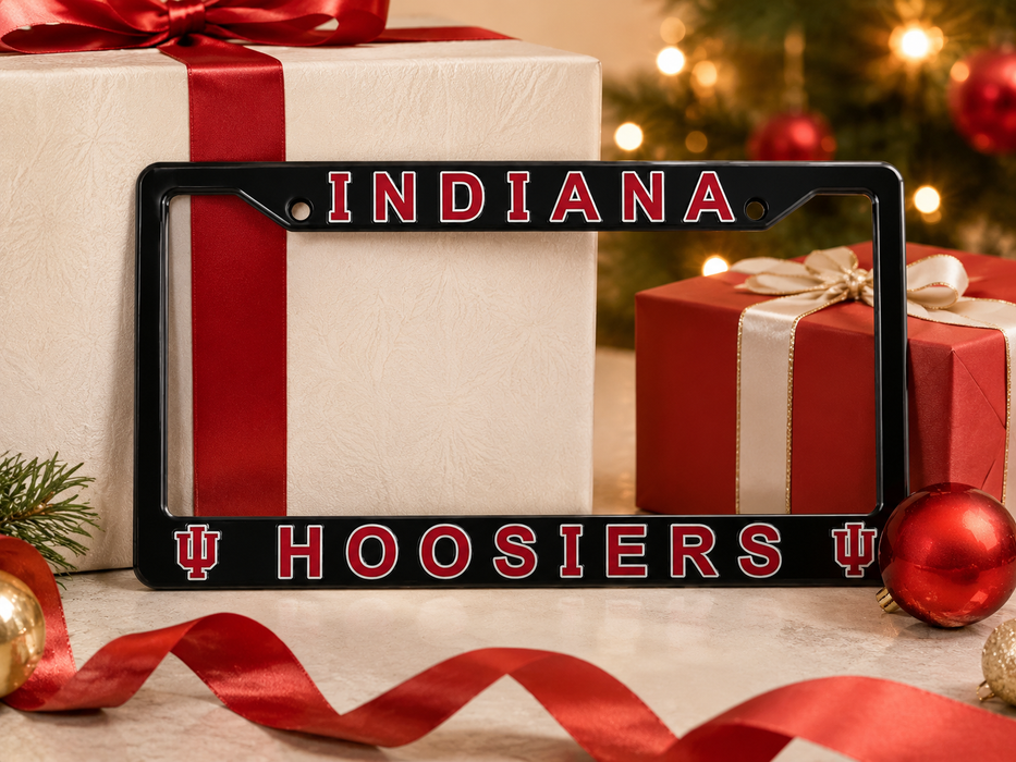 Indiana Hoosiers License Plate Frame Cover