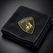 Lamborghini Black & Gold 3D Shield Emblem – 3" Car Badge