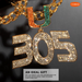 Miami Hurricanes 305 Turnover Chain
