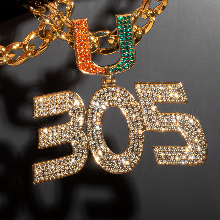 Miami Hurricanes 305 Turnover Chain
