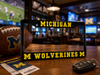 Michigan Wolverines License Plate Frame – Black UM Car Tag Cover