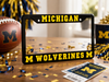 Michigan Wolverines License Plate Frame – Black UM Car Tag Cover