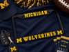 Michigan Wolverines License Plate Frame – Black UM Car Tag Cover