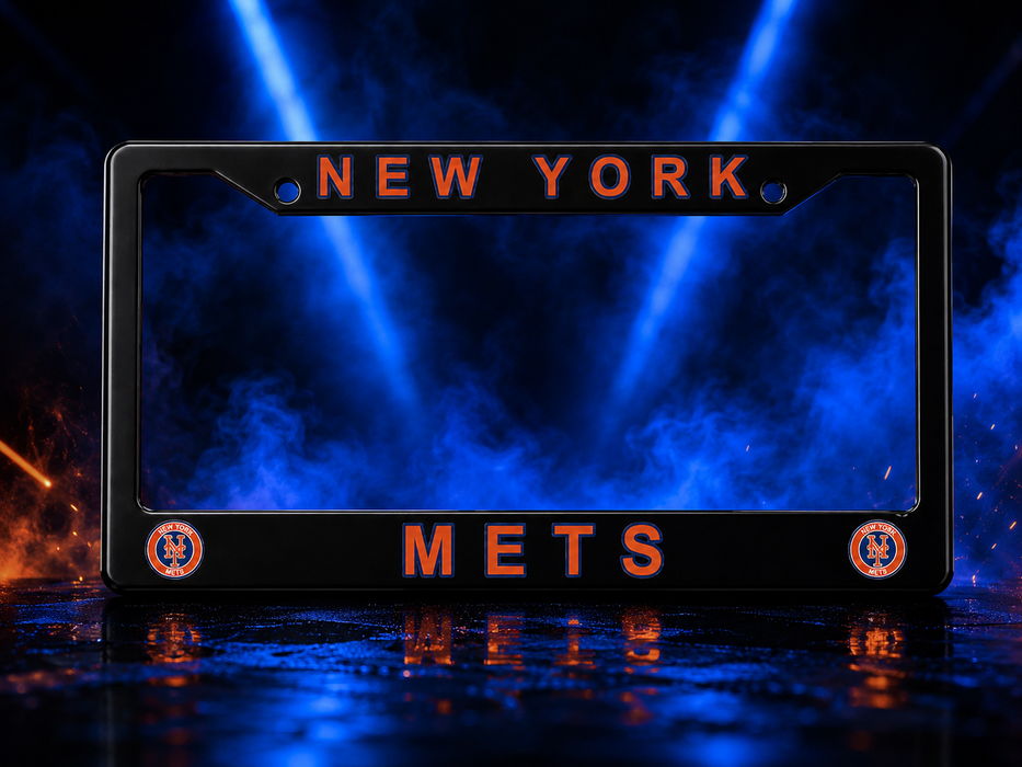 New York Mets License Plate Frame - EliteAuto3K