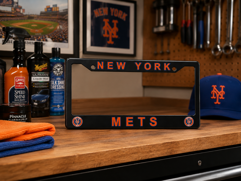 New York Mets License Plate Frame - EliteAuto3K