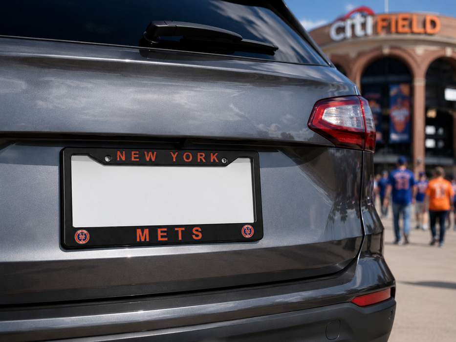 New York Mets License Plate Frame - EliteAuto3K