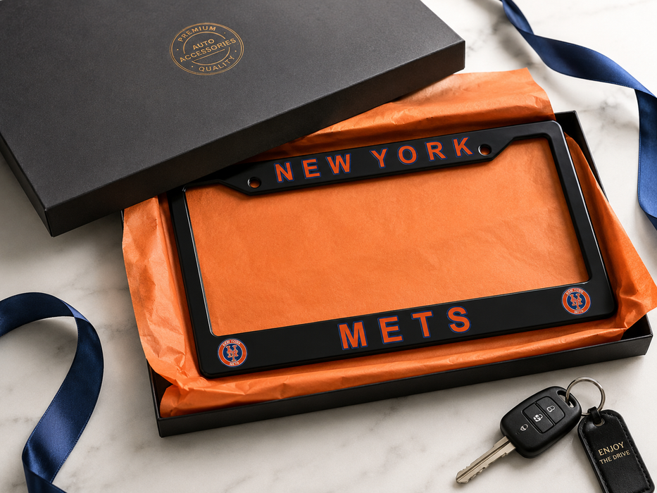 New York Mets License Plate Frame - EliteAuto3K