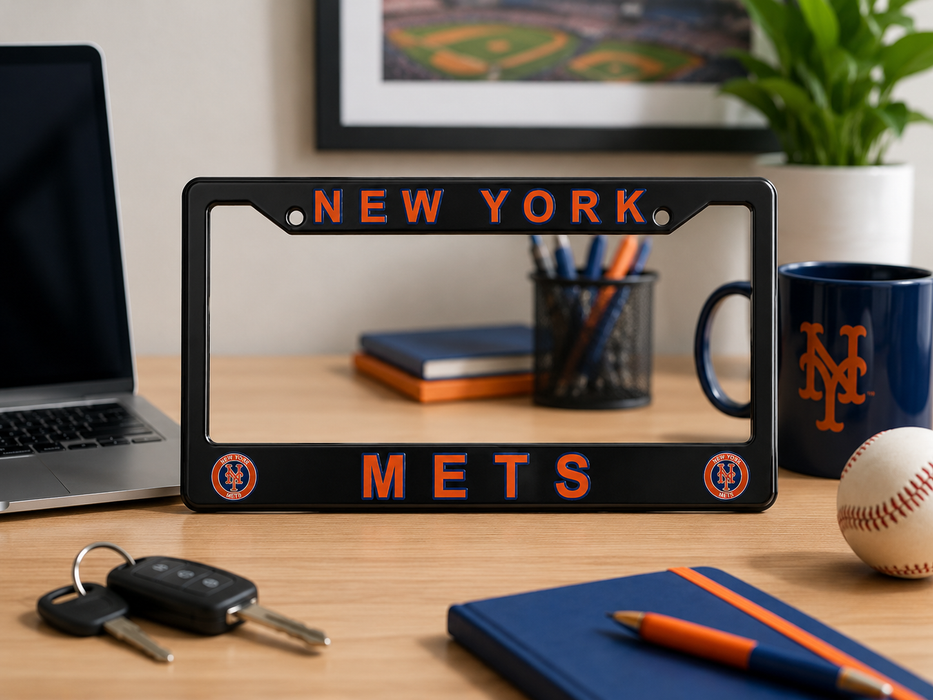 New York Mets License Plate Frame - EliteAuto3K