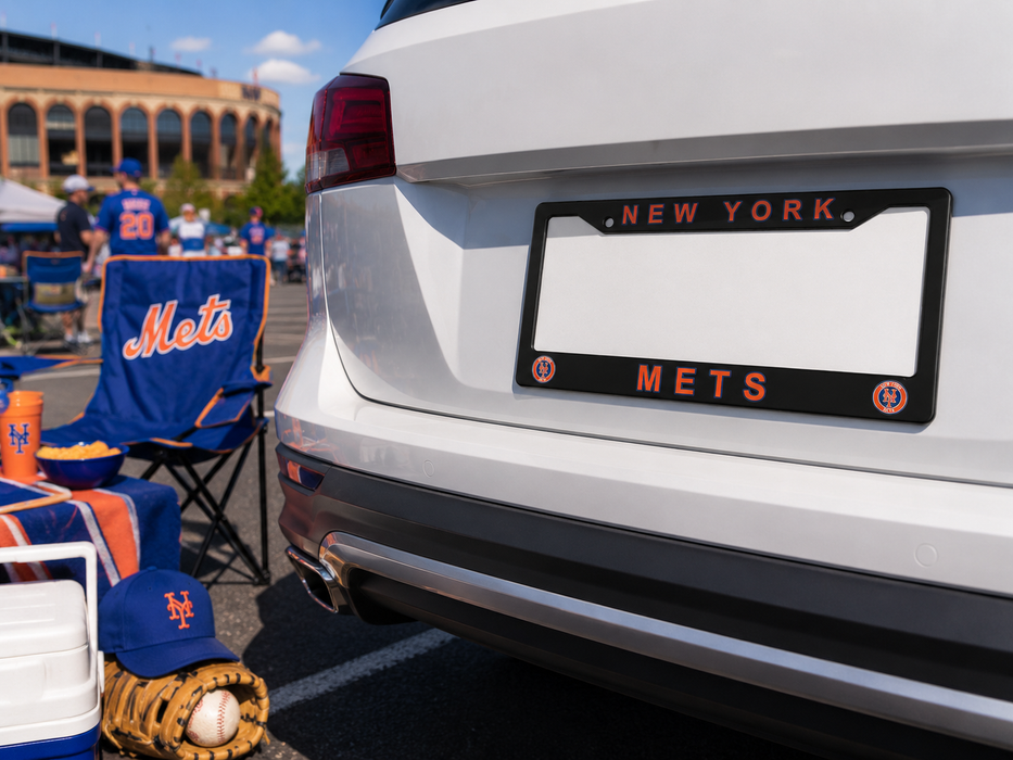 New York Mets License Plate Frame - EliteAuto3K