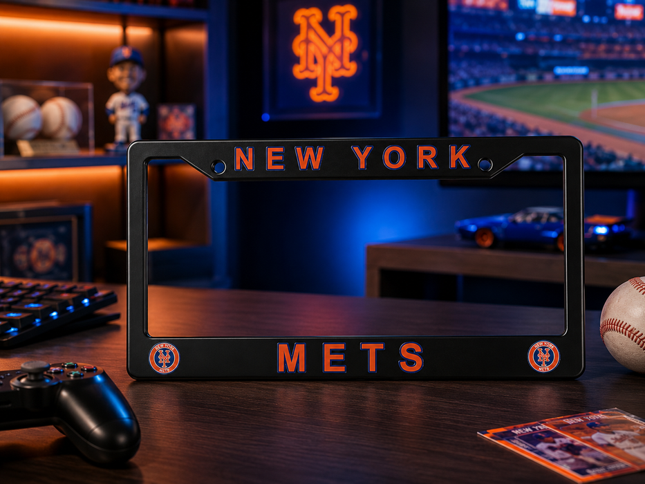 New York Mets License Plate Frame - EliteAuto3K