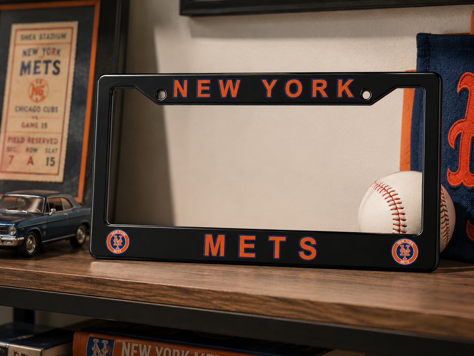 New York Mets License Plate Frame - EliteAuto3K
