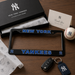 New York Yankees License Plate Frame – Black Baseball Car Tag Cover