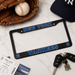 New York Yankees License Plate Frame – Black Baseball Car Tag Cover