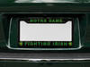 Notre Dame Fighting Irish License Plate Frame – Black Car Tag Cover