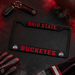 Ohio State Buckeyes Black License Plate Frame Cover
