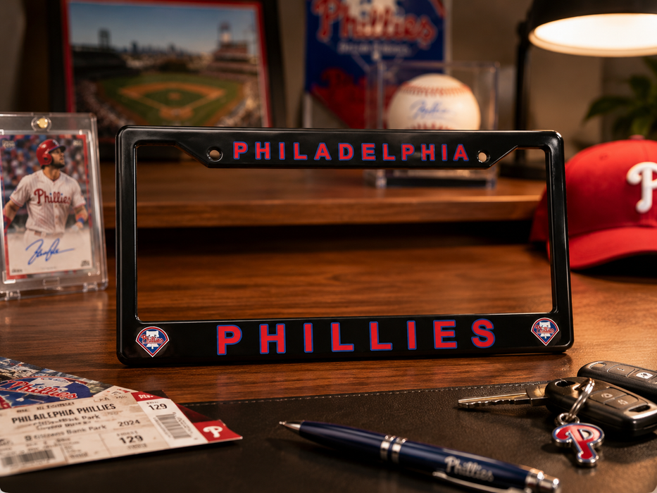 Philadelphia Phillies License Plate Frame Cover