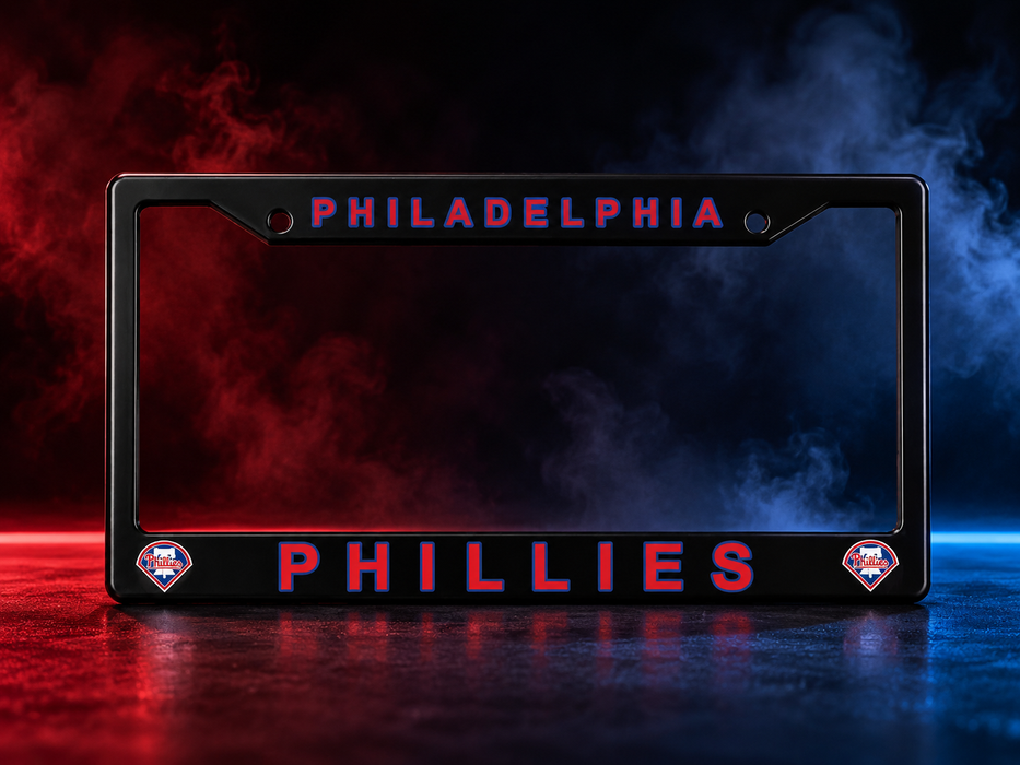 Philadelphia Phillies License Plate Frame Cover