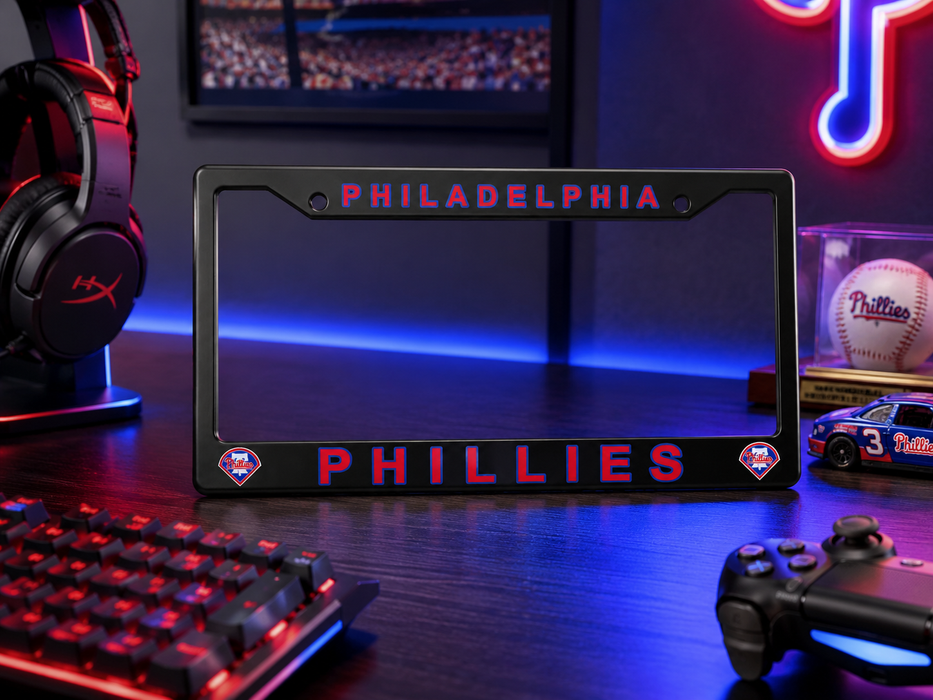 Philadelphia Phillies License Plate Frame Cover