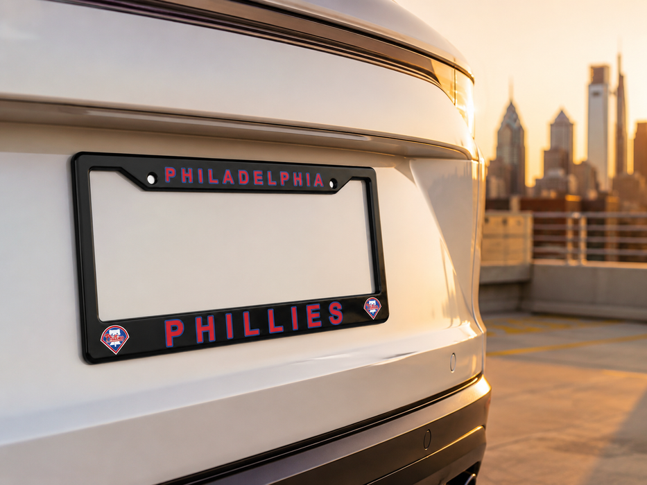 Philadelphia Phillies License Plate Frame Cover