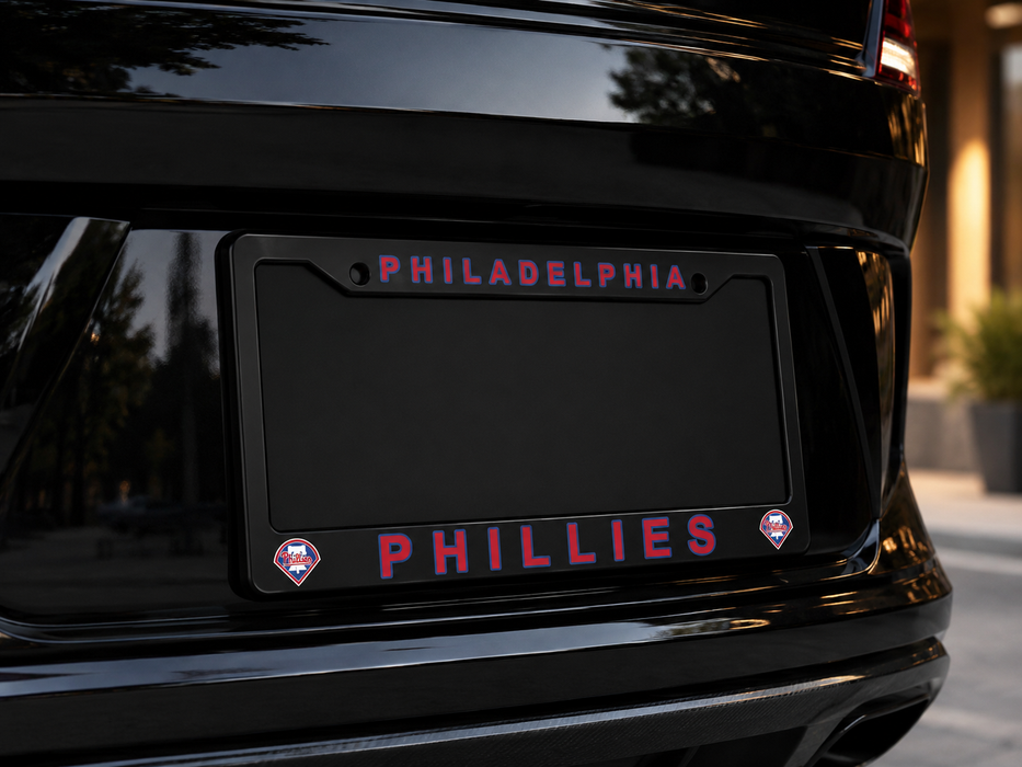 Philadelphia Phillies License Plate Frame Cover