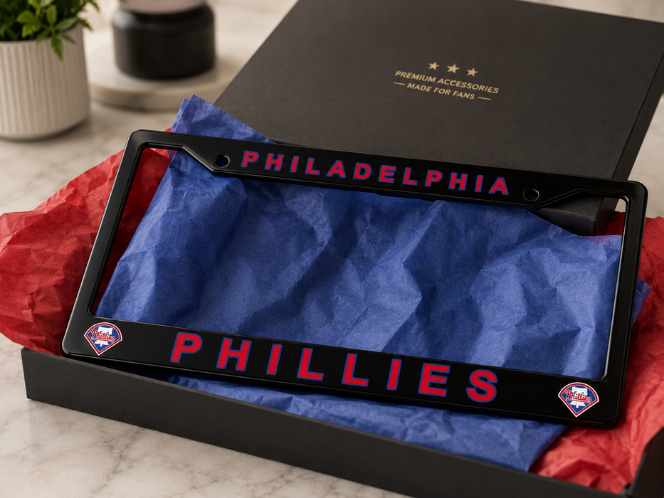 Philadelphia Phillies License Plate Frame Cover