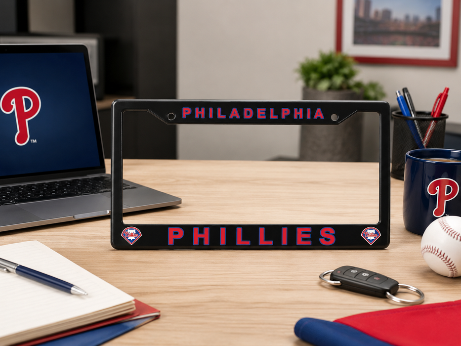 Philadelphia Phillies License Plate Frame Cover