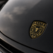 Porsche Black & Gold Hood Emblem