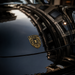 Porsche Black & Gold Hood Emblem