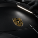 Porsche Black & Gold Hood Emblem