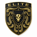 Porsche Black & Gold Hood Emblem