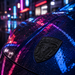 Porsche Black Hood Emblem