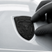 Porsche Black Hood Emblem