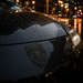 Porsche Black Hood Emblem