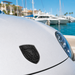 Porsche Black Hood Emblem