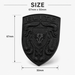 Porsche Black Hood Emblem