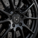 Porsche Black & Silver Hood Emblem