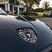 Porsche Black & White Hood Emblem